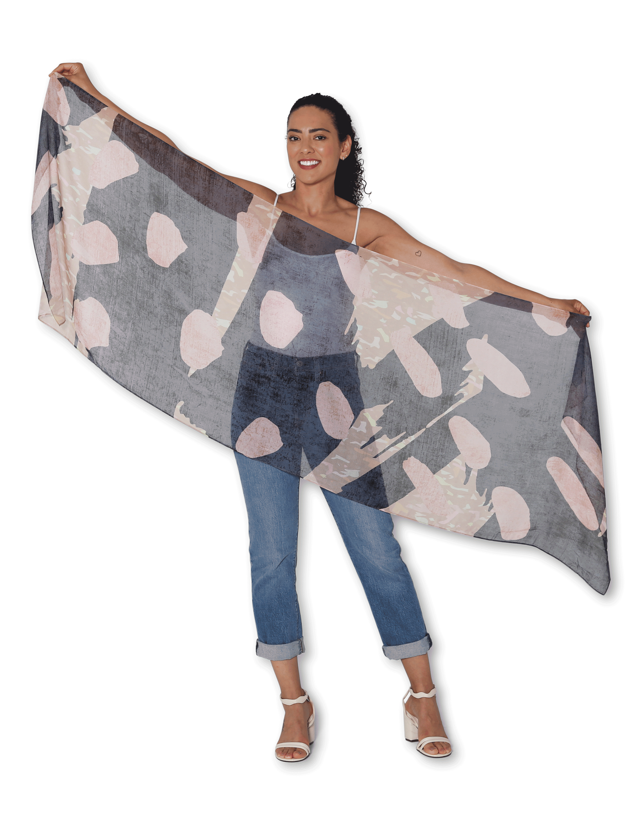 The Artists Label Wild Safari Scarf - Stylish & Soft Fashion Accessory for Women - Perfect for Travel, Office & Everyday Outfits