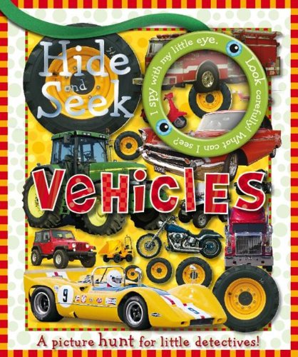 Hide and Seek Vehicles - Interactive Board Book for Toddlers | Fun Learning & Early Education | Perfect for Playtime & Storytime