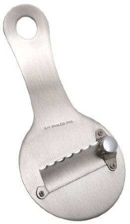 Ateco Professional Chocolate Shaver for Baking & Desserts - Stainless Steel Chocolate Grater for Cakes, Hot Cocoa, and Garnishing