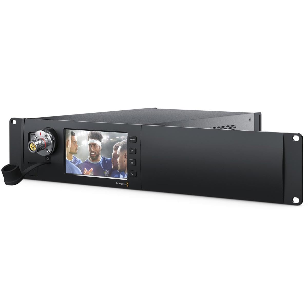 Blackmagic Design Studio Fiber Rack Kit - Professional Video Production Equipment for Live Streaming & Broadcast Studios | Perfect for 4K/8K Workflows, Post-Production & Multi-Camera Setups