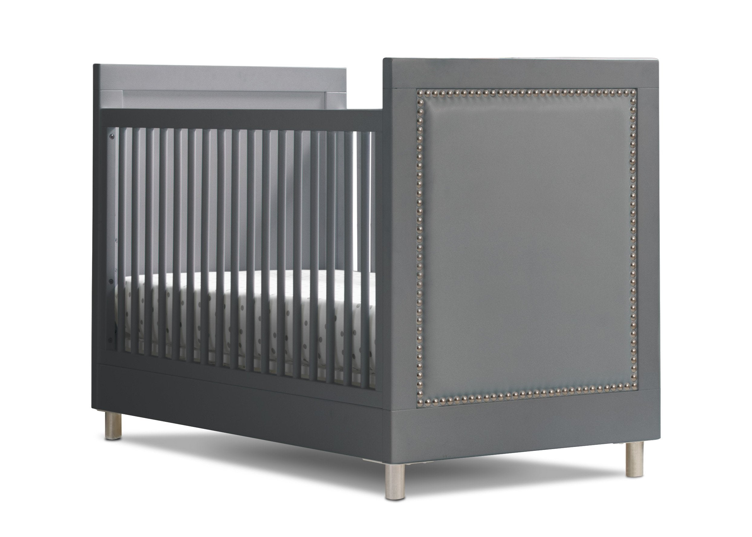 Avery 3-in-1 Convertible Baby Crib - White Nursery Furniture for Newborn to Toddler | Perfect for Modern Nursery, Bedroom & Daycare Use