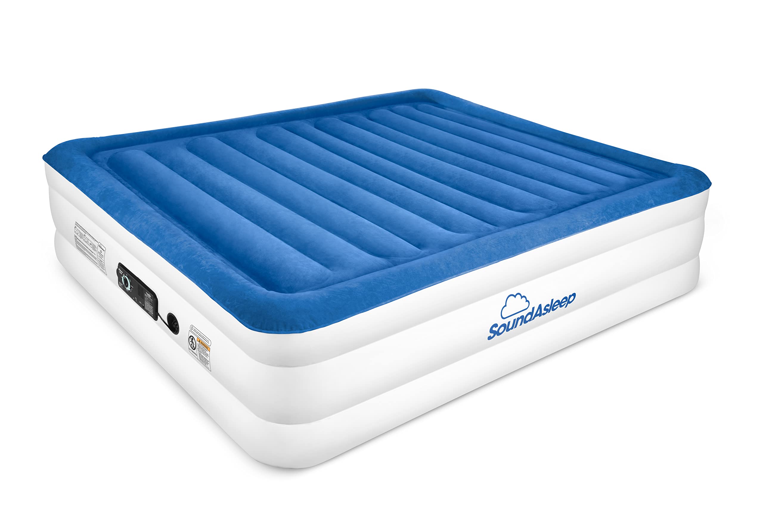 SoundAsleep CloudNine Series Air Mattress with Dual Smart Pump Technology - King Size Inflatable Bed for Home, Camping & Guest Use - Comfortable & Durable by SoundAsleep Products