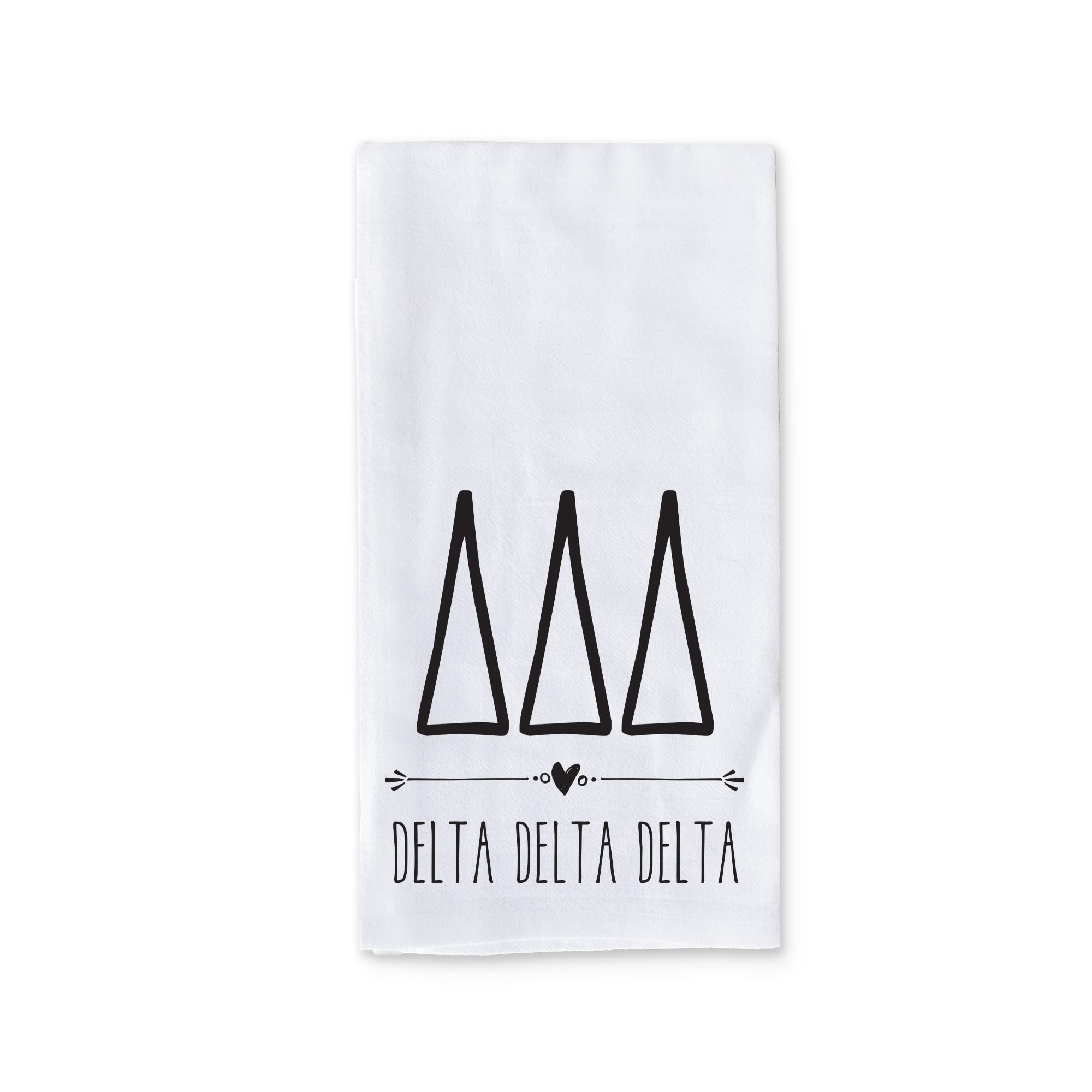 Delta Sorority Kitchen Towels - Dish & Tea Towels for Kitchen Decor - Perfect for Gifts & Dorms