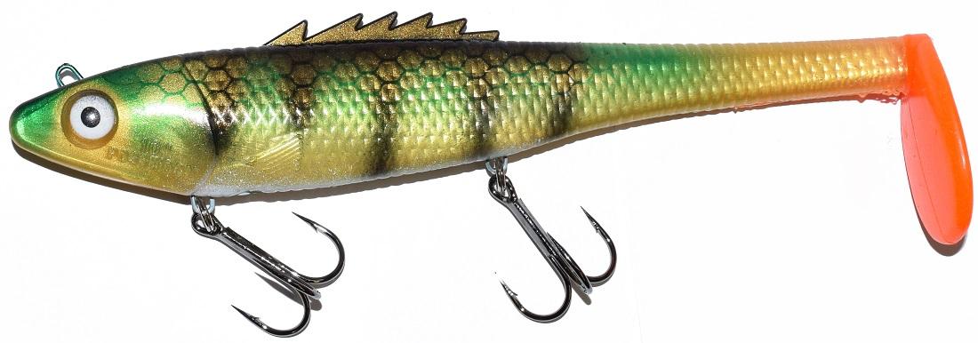 Chaos Tackle Posseidon 10 Swim Bait - Premium Fishing Lure for Bass, Walleye & Pike - Slow Sinking Swimbait with Realistic Action - Perfect for Freshwater & Saltwater Fishing