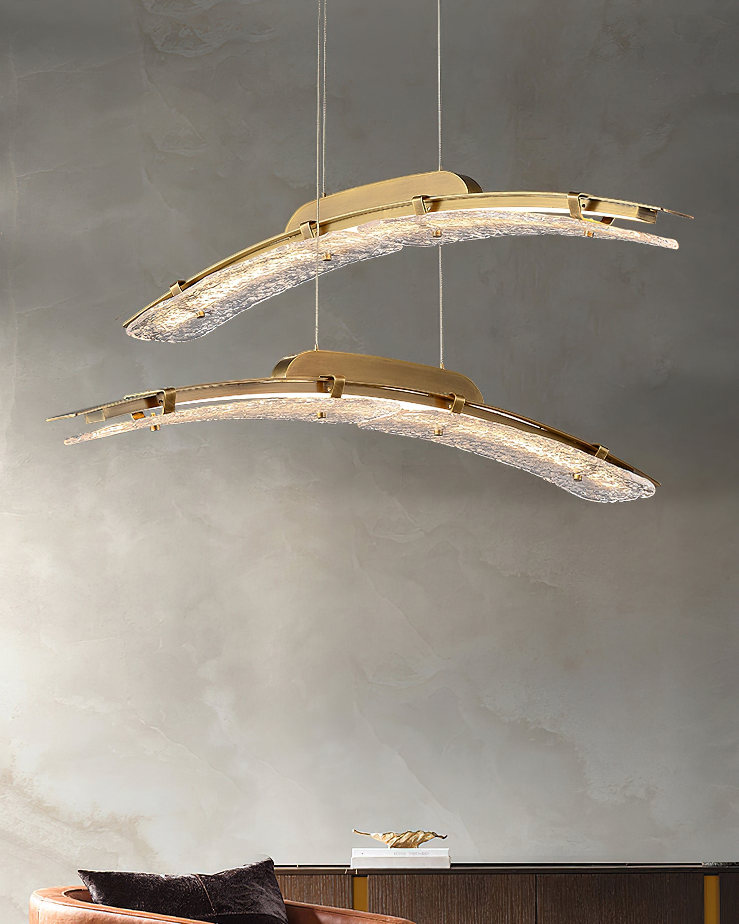 Wythe Modern Pendant Light - Industrial Style Hanging Light Fixture for Kitchen Island, Dining Room, Living Room, and Bedroom Decor
