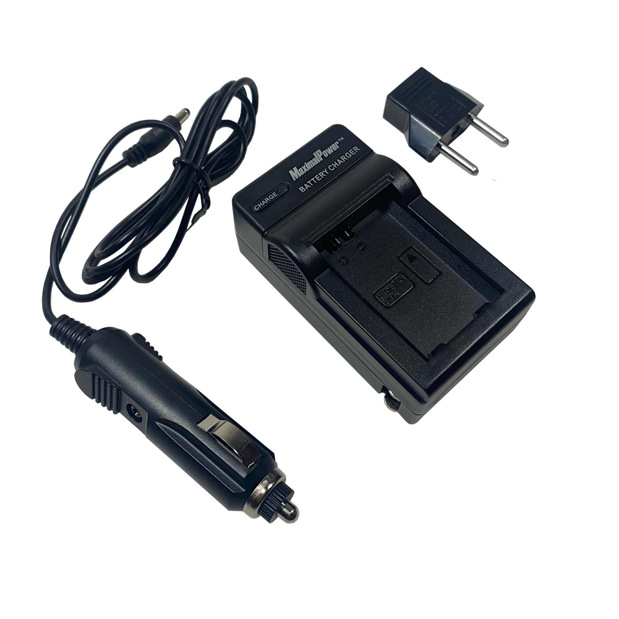 MaximalPower FW50 NP-FW50 Battery Charger for Sony Alpha A6000 A6100 A6300 A6400 A6500 A5100 A7 A7II A7R A7RII A7S A7SII - Fast Charging Replacement Power Supply for Sony Cameras - Perfect for Travel Photography & Vlogging