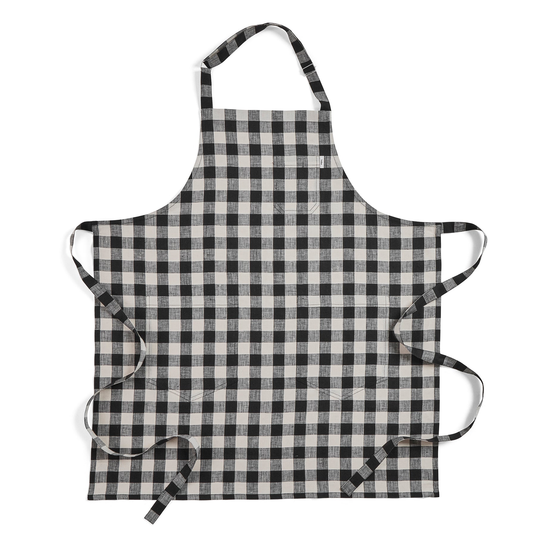 Premium Linen Bib Apron for Cooking, Baking & Grilling - Durable & Stylish Kitchen Apron for Chefs & Home Cooks - Perfect for BBQ, Baking & Crafting