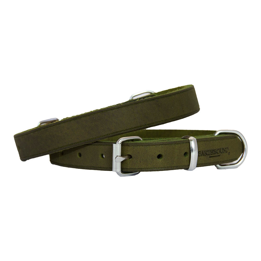 Premium Soft Country Leather Dog Collars for Small & Medium Breeds - Comfortable & Durable Pet Accessories for Daily Walks, Training & Outdoor Adventures