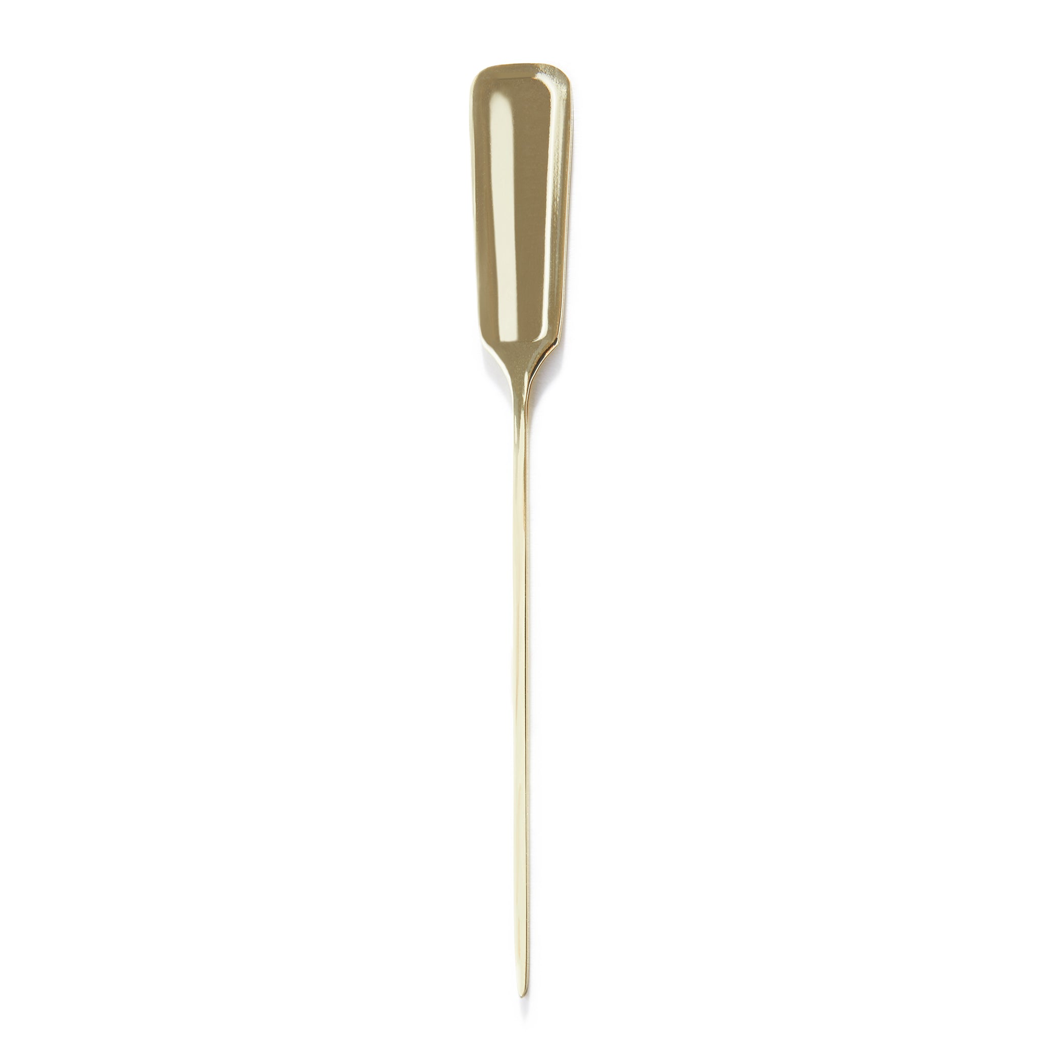 Premium Gold Plated Cocktail Picks - Set of 12 - Elegant Drink Garnish Tools for Cocktails, Martini, Appetizers & Party Decor