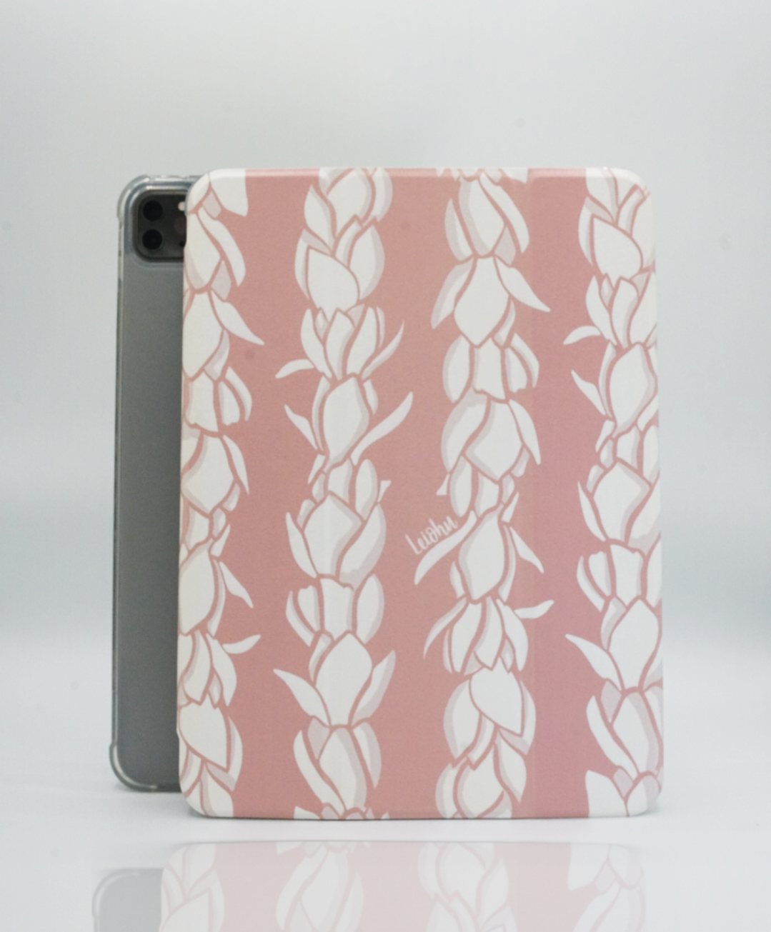 Pikake Lei iPad Case - Durable Protective Cover for iPad Air/Pro/Mini - Perfect for Travel, Work & School