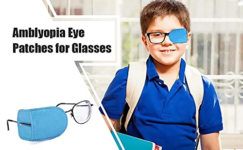 Bhavya Optic Amblyopia & Strabismus Eye Patch for Kids & Adults - 2 Pcs (1 Pair) - Comfortable Sunshades for Lazy Eye Treatment - Perfect for Daily Use, School, and Outdoor Activities