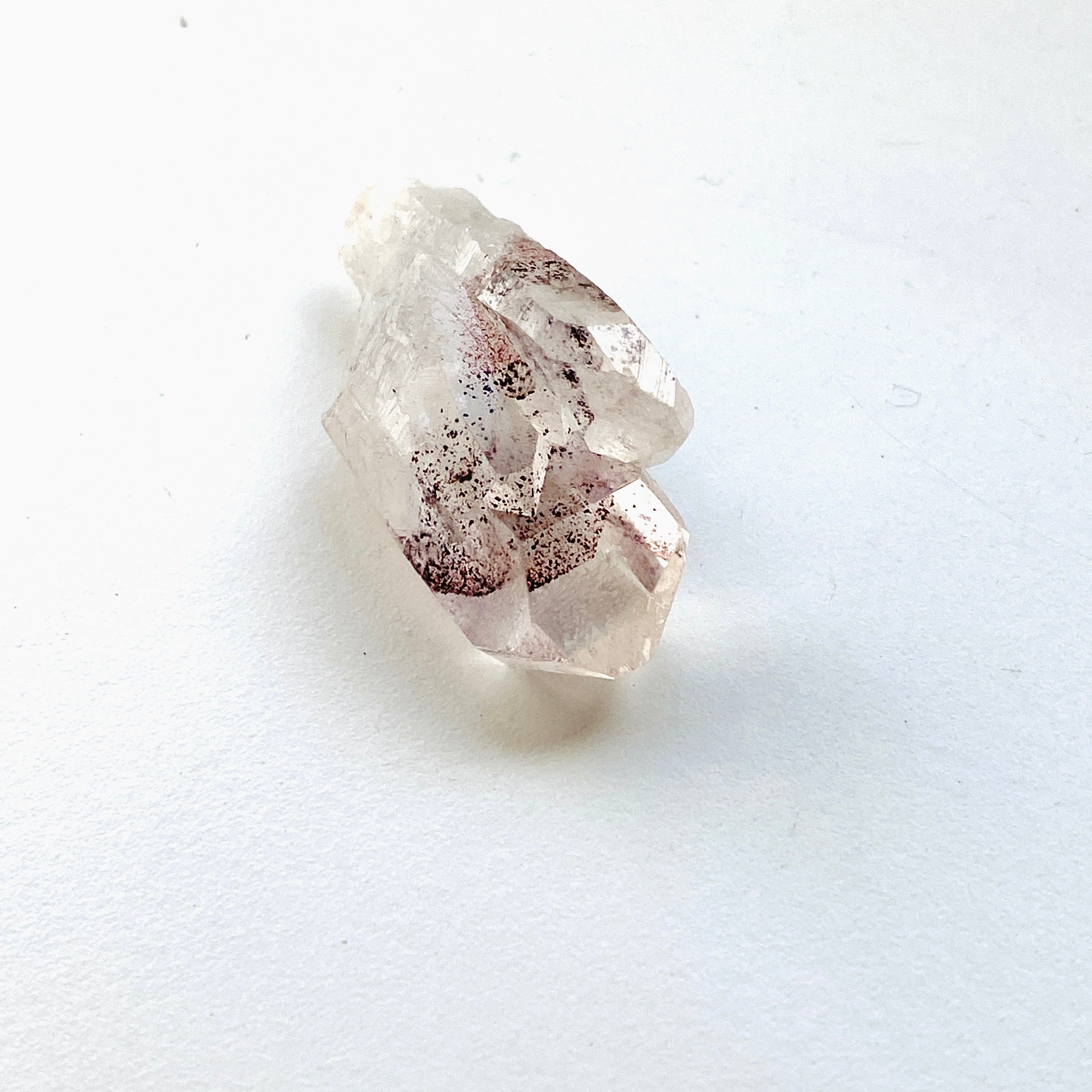 Premium Fire Quartz Phantom Crystal - 22g, 51x26mm (INFQ 02) - Perfect for Meditation, Energy Healing & Spiritual Decor