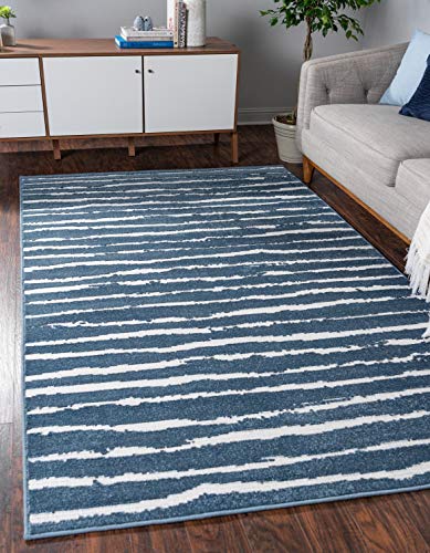 Blue/ Ivory