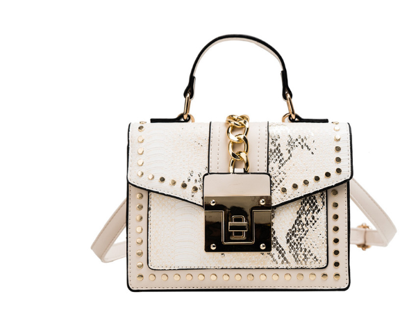 Stylish Genuine Alligator Leather Women's Shoulder Bag - Elegant Designer Handbag for Work, Travel & Everyday Use