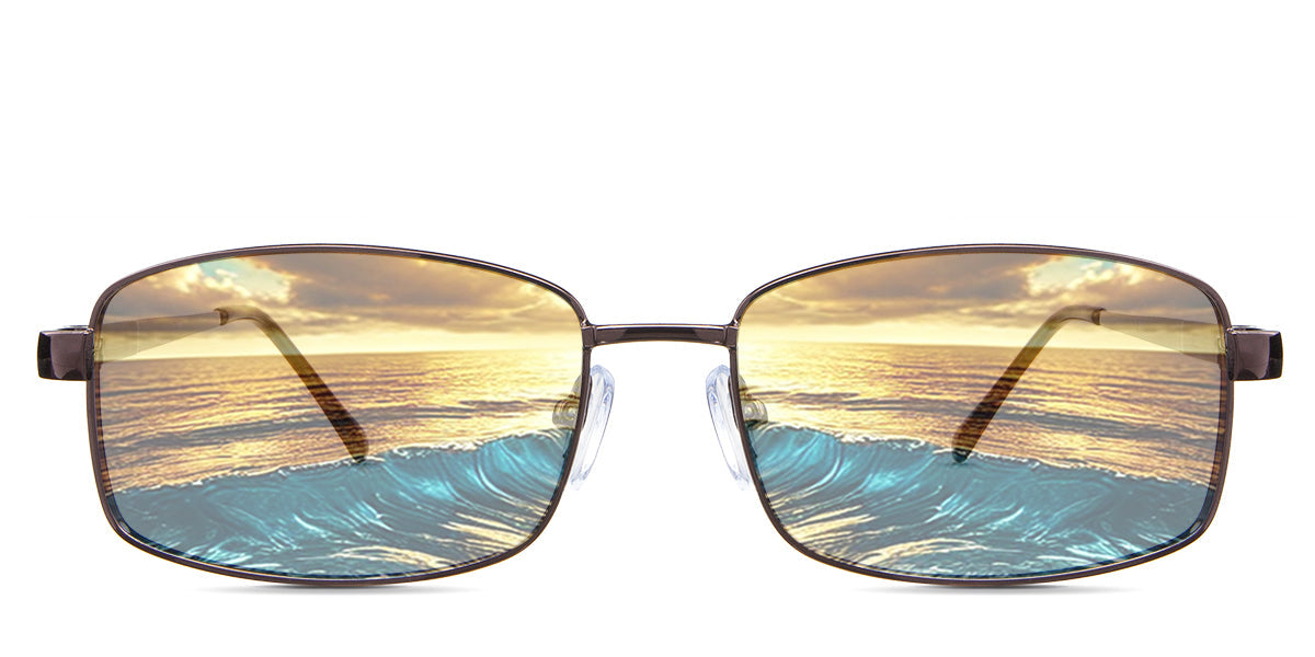 XENA Men's Prescription Tinted Sunglasses - UV Protection Polarized Lenses for Driving, Fishing & Outdoor Activities