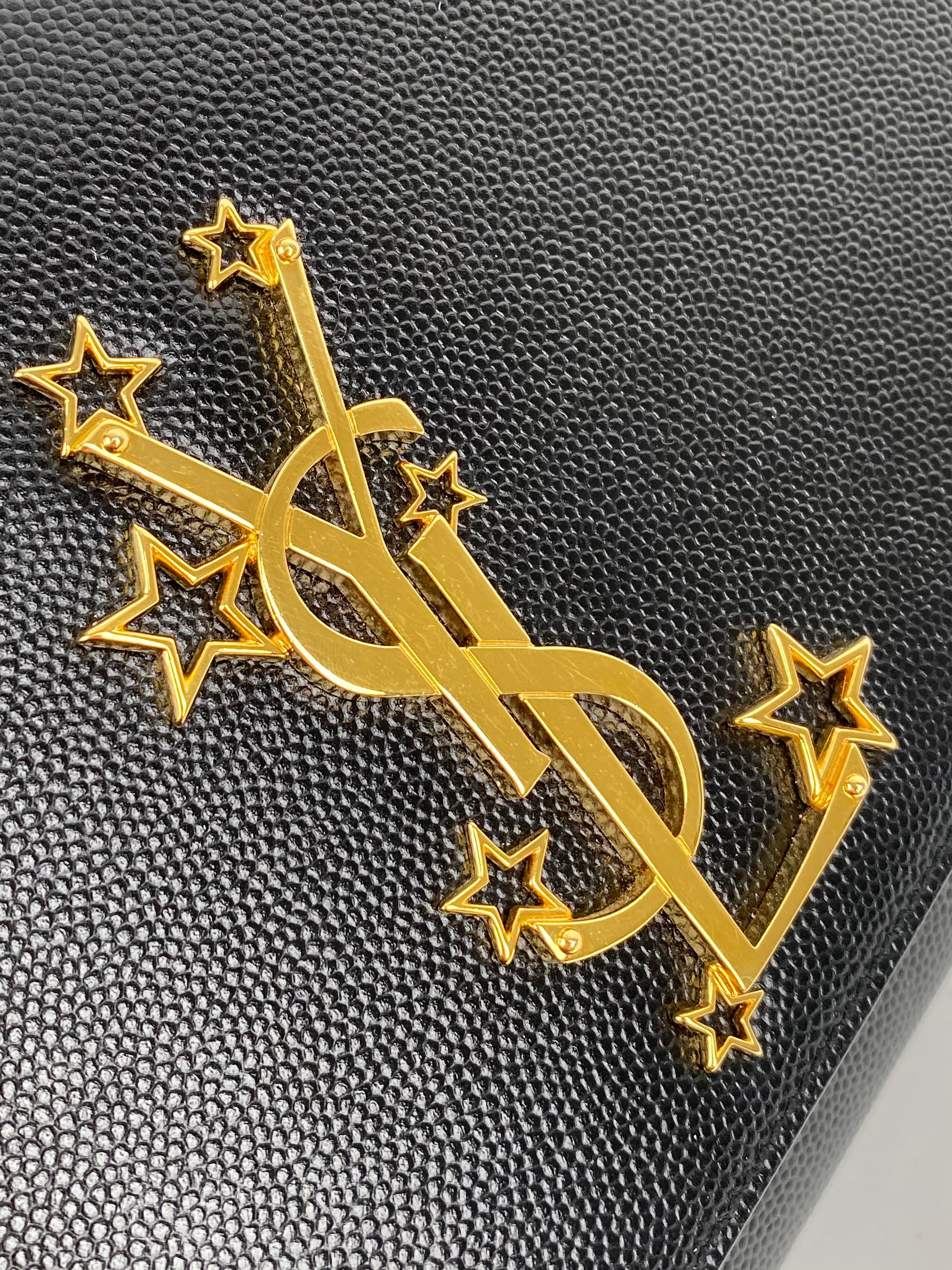 Saint Laurent Limited Edition Black Star Kate Bag - Luxury Designer Handbag for Women | Perfect for Evening Parties, Date Nights & Special Occasions