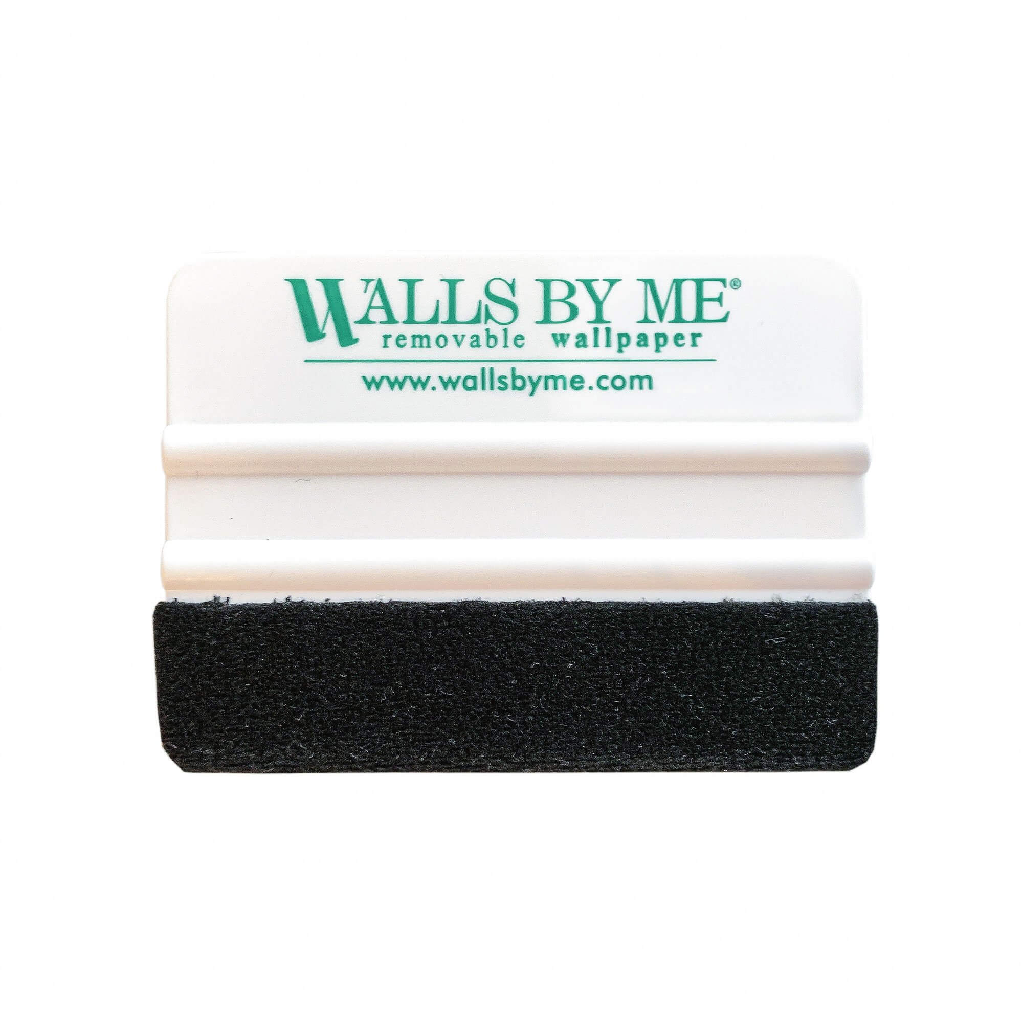 Premium Plastic Felt Edge Squeegee for Window Cleaning - 12 Inch Heavy Duty Scraper with Soft Felt Pad - Perfect for Glass, Tile, and Shower Door Cleaning - Ideal for Home, Office, and Auto Detailing