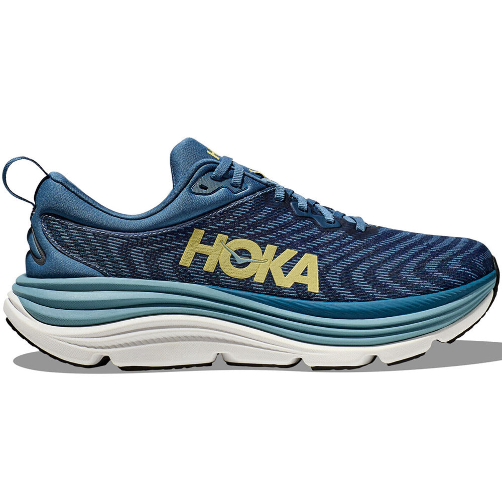 HOKA ONE ONE Gaviota 5 Running Shoes for Men - Premium Cushioned Stability Sneakers for Long Distance Running, Jogging & Daily Wear