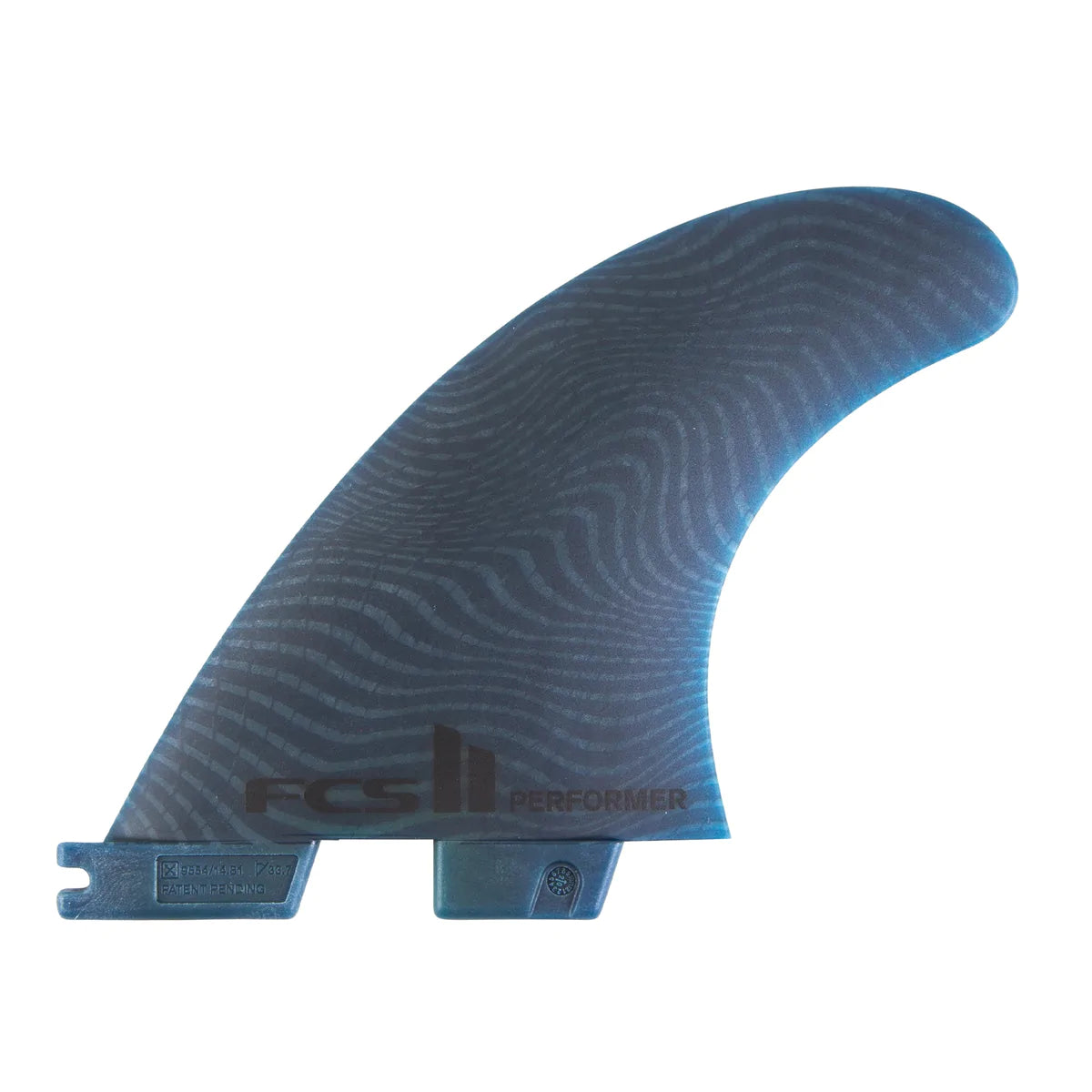 FCS II Performer Neo Glass Eco Tri Fins - High-Performance Surfboard Fins for All Wave Conditions | Perfect for Surfing, Bodyboarding & Water Sports