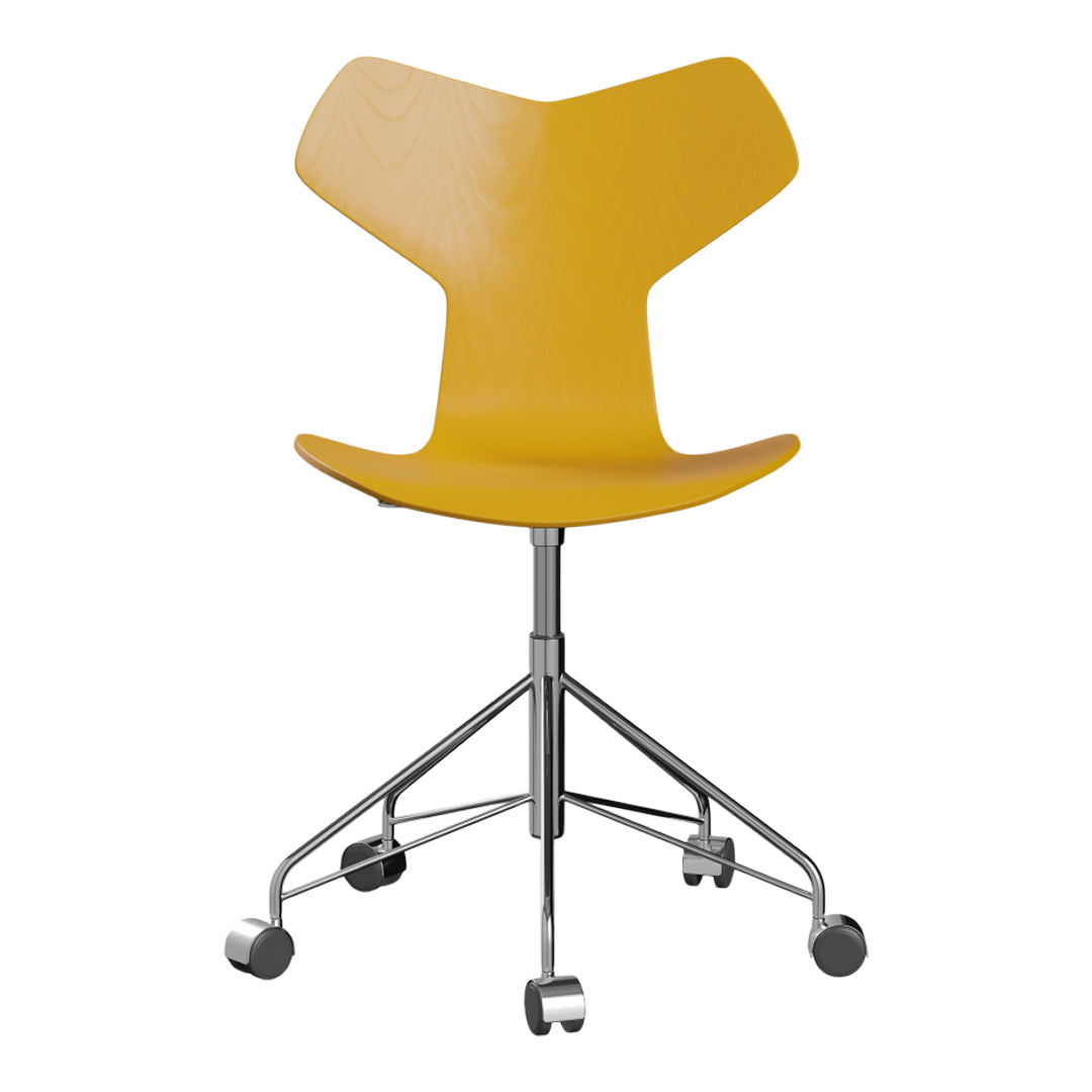 Premium Grand Prix Swivel Office Chair 3131 - Ergonomic Executive Desk Chair with Adjustable Height & 360° Rotation for Home Office, Conference Room, and Gaming Setup