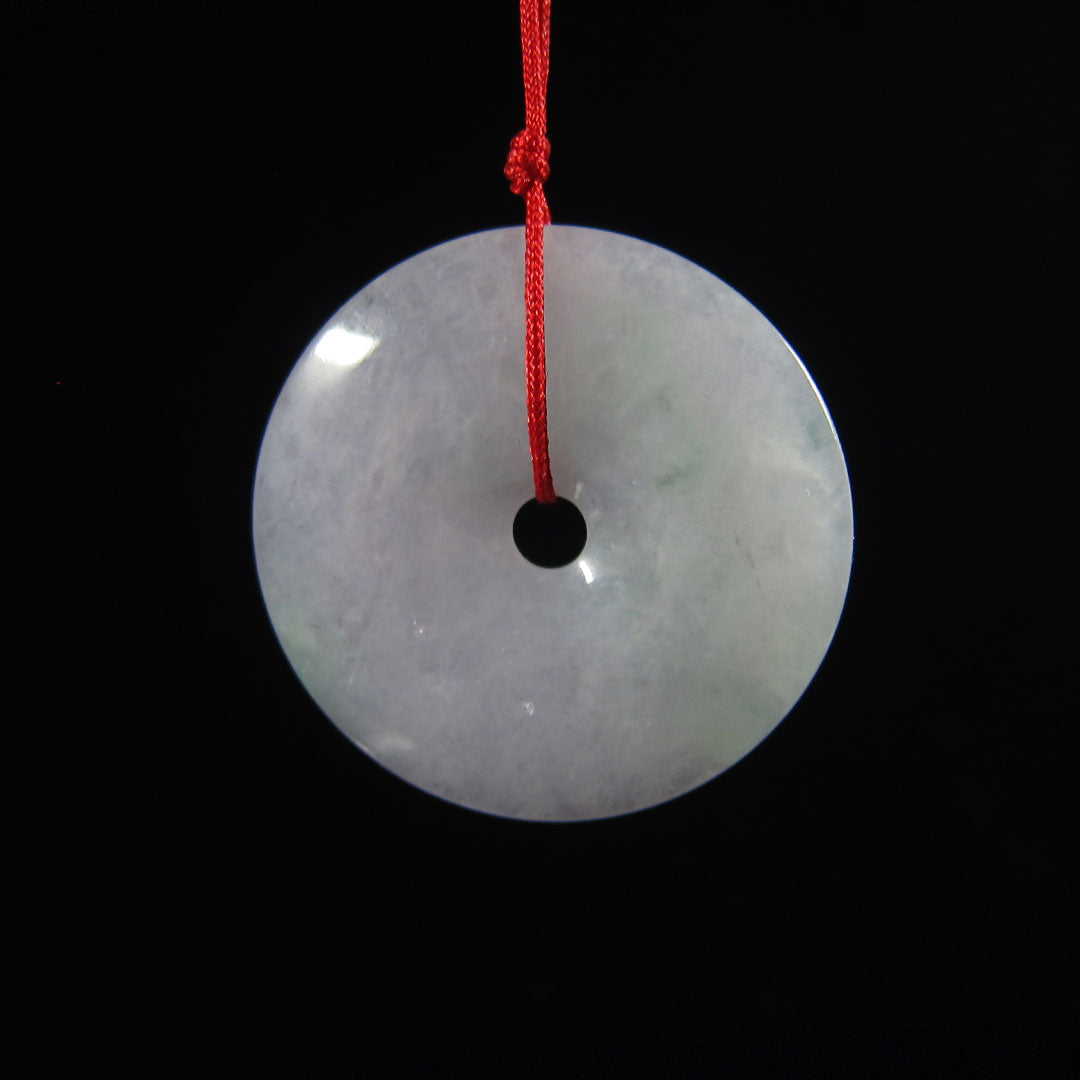 Natural Jade Pendant Necklace - Chinese Peace Knot Amulet for Good Luck & Protection | Perfect for Meditation, Gifts & Spiritual Jewelry Collection