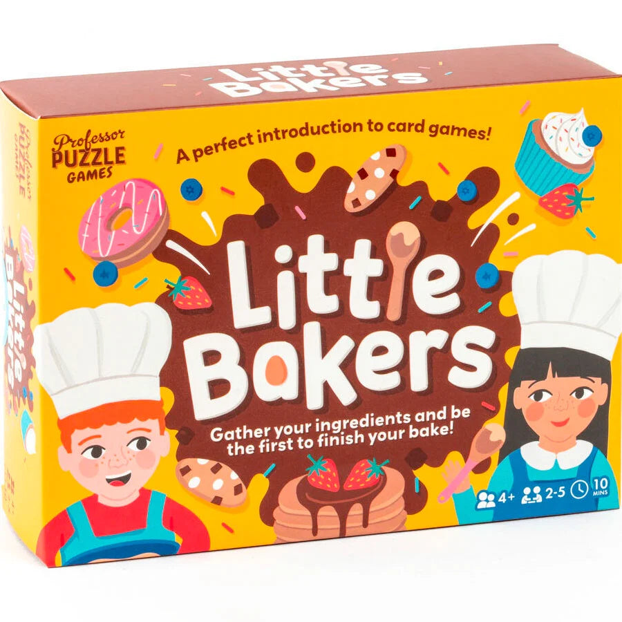 Little Bakers Cooking Card Game for Kids - Fun Educational Baking Game for Family Game Night & Learning Activities