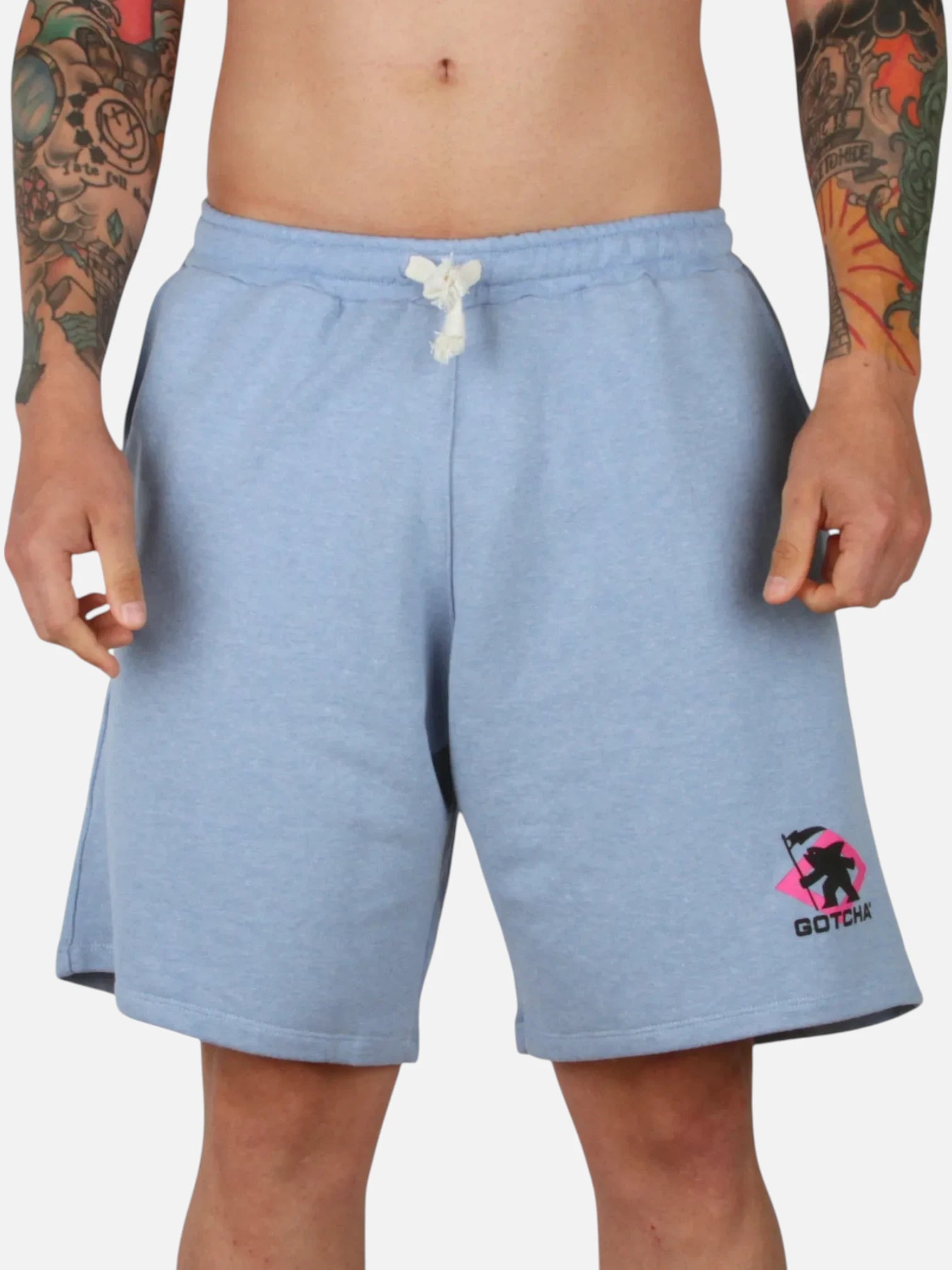 Bermuda Gotcha Sharkman Celeste - Premium Swimwear for Men | Comfortable & Stylish Beachwear for Swimming, Surfing & Summer Vacations