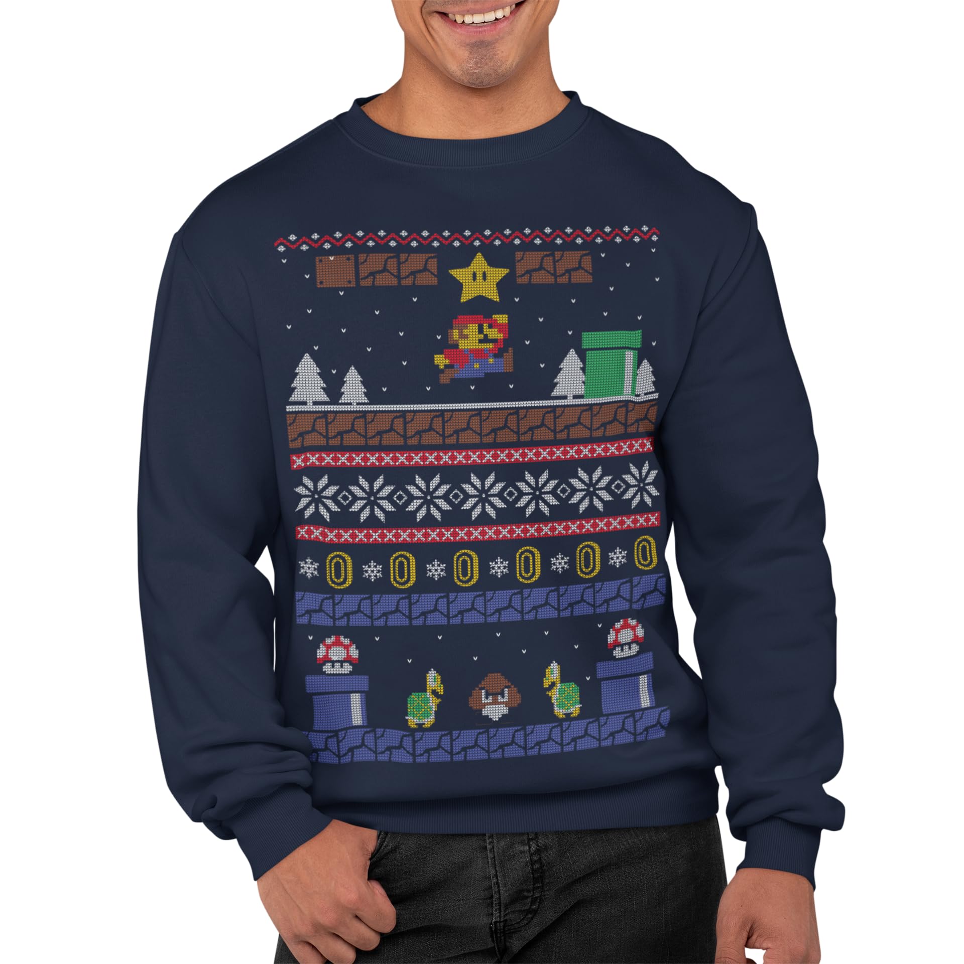 Retro Gaming Christmas Sweater - Vintage Ugly Xmas Sweatshirt for Gamers & Holiday Enthusiasts | Perfect for Christmas Parties, Gamer Gifts & Festive Celebrations