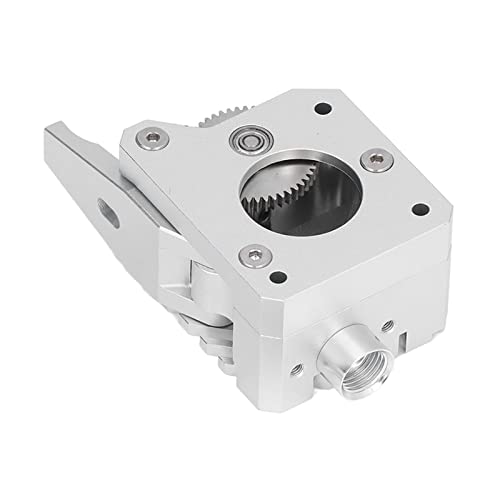 Dual Gear Extruder for 3D Printer - 3:1 Gear Ratio MK8 with Durable Hardened Steel - Compatible with CR-10 Right Hand - Perfect for High-Precision Printing & DIY Projects