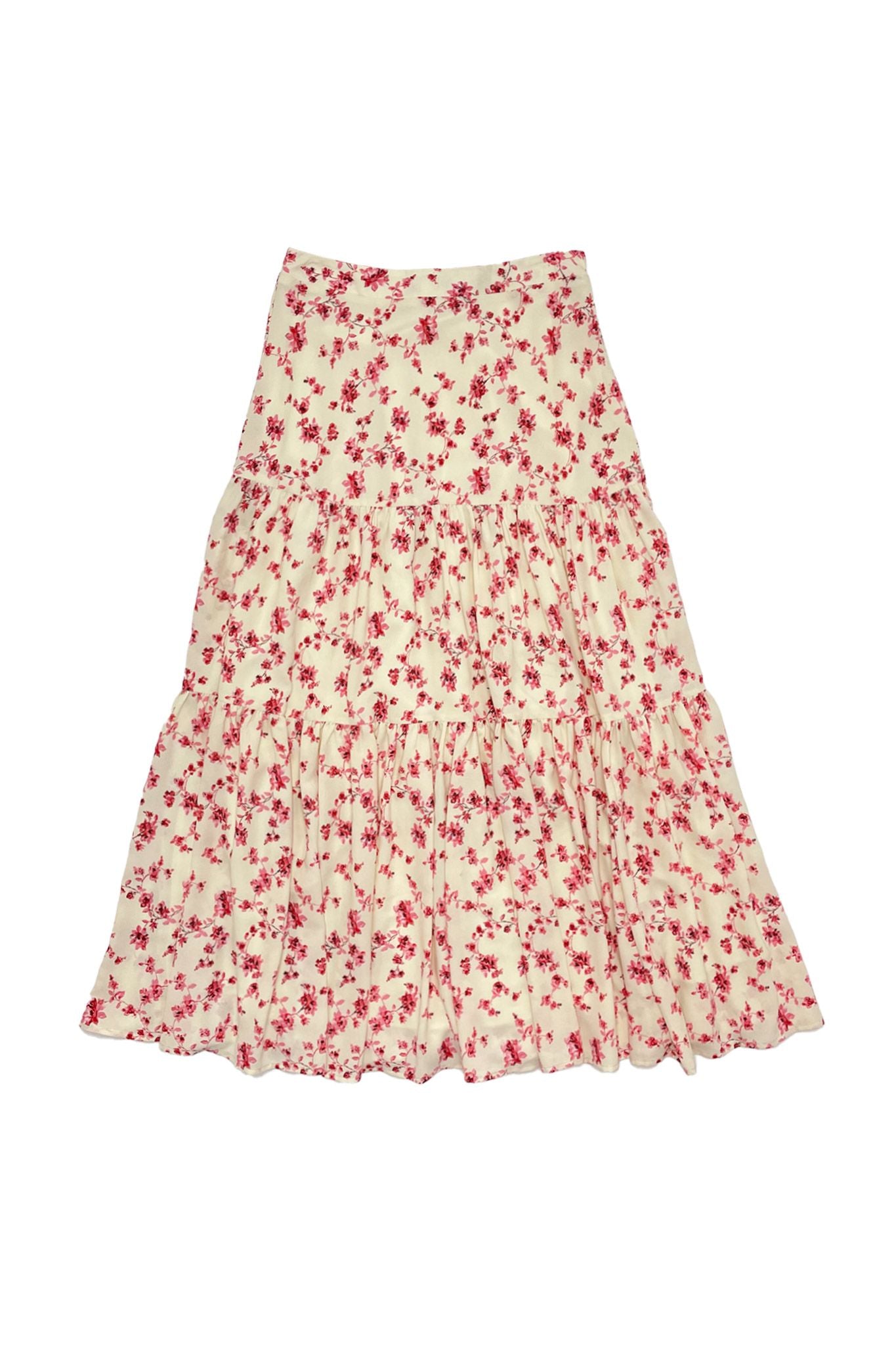 Zaikamoya Frida Skirt - Women's Boho Floral Maxi Skirt for Summer | Perfect for Beach, Vacations & Festivals