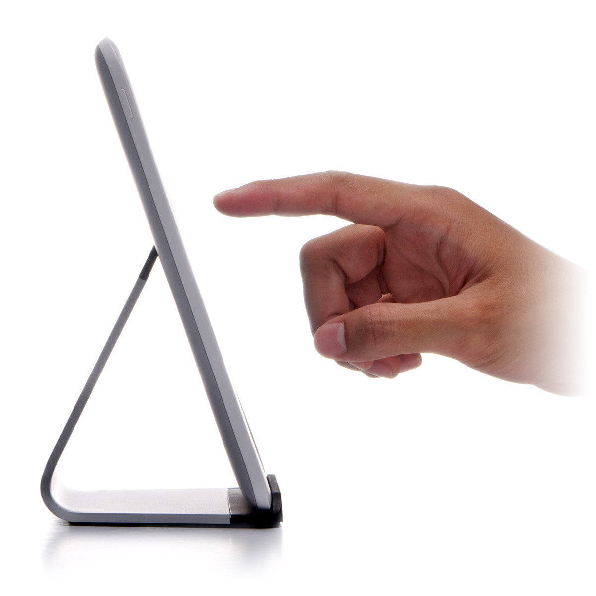 Bluelounge Mika Aluminum Laptop Stand - Adjustable Ergonomic Riser for MacBook, iPad, Notebook - Perfect for Home Office, Workstation & Travel Use