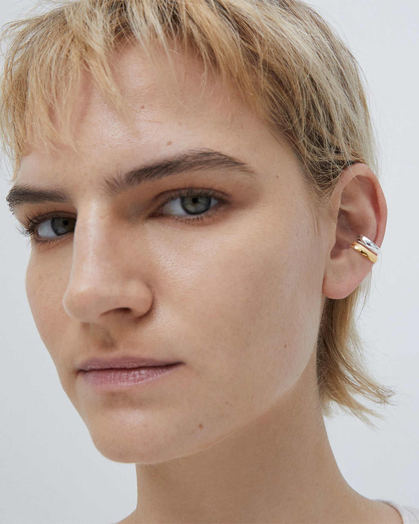 Sila Ear Cuff Set - Small Silver Ear Cuffs for Women, Minimalist Earrings for Cartilage, Helix, Tragus Piercing - Perfect for Parties, Weddings & Everyday Wear
