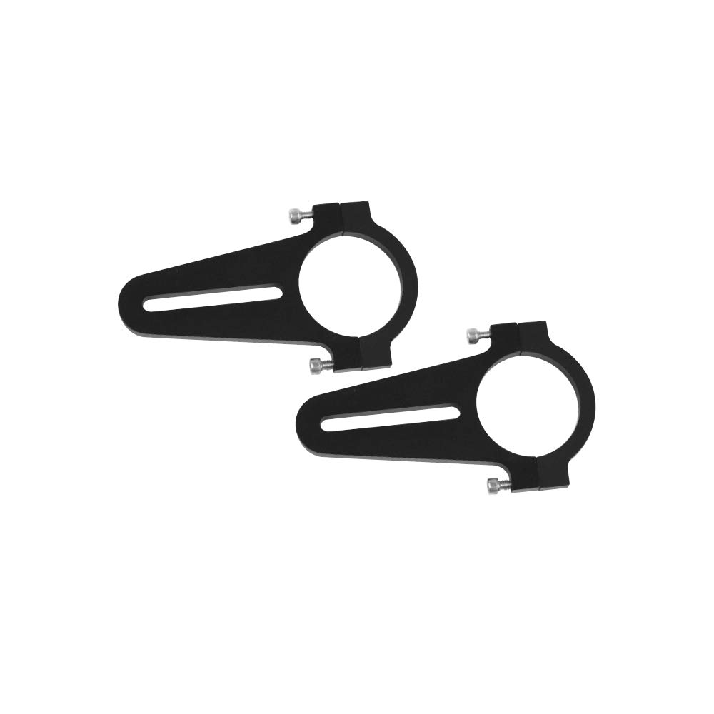 Longacre 22538 Short Slot Mirror Bracket - Universal Racing Mirror Mount for Cars & Trucks - Durable Aluminum Alloy Design - Perfect for Track Days, Off-Roading & Custom Builds