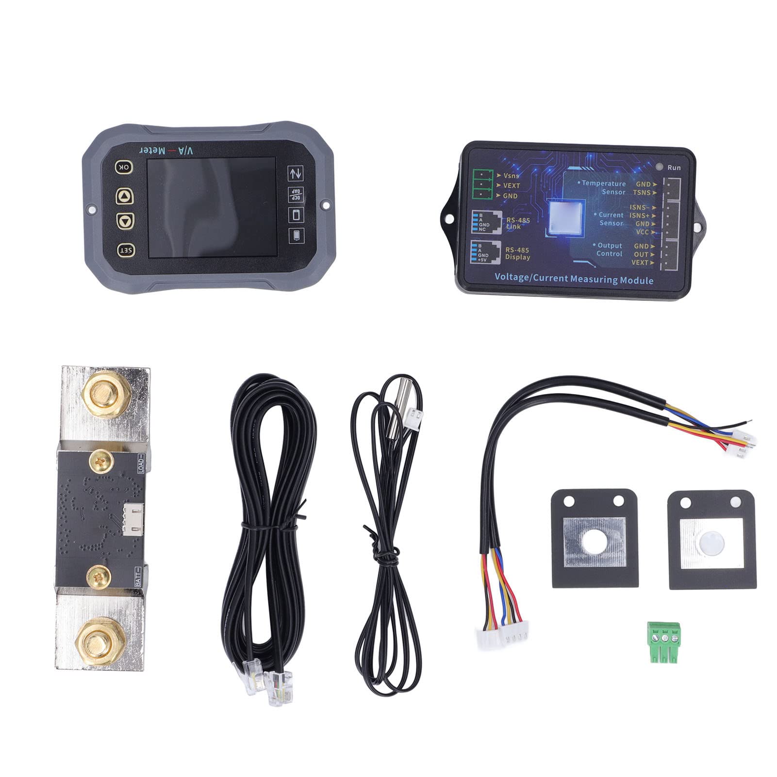Wireless Voltmeter Coulometer with 0-120V Range & Multiple Protections - Ultra Clear Display Battery Monitor for Cars, Boats, RVs - Perfect for Vehicle Electrical System Monitoring