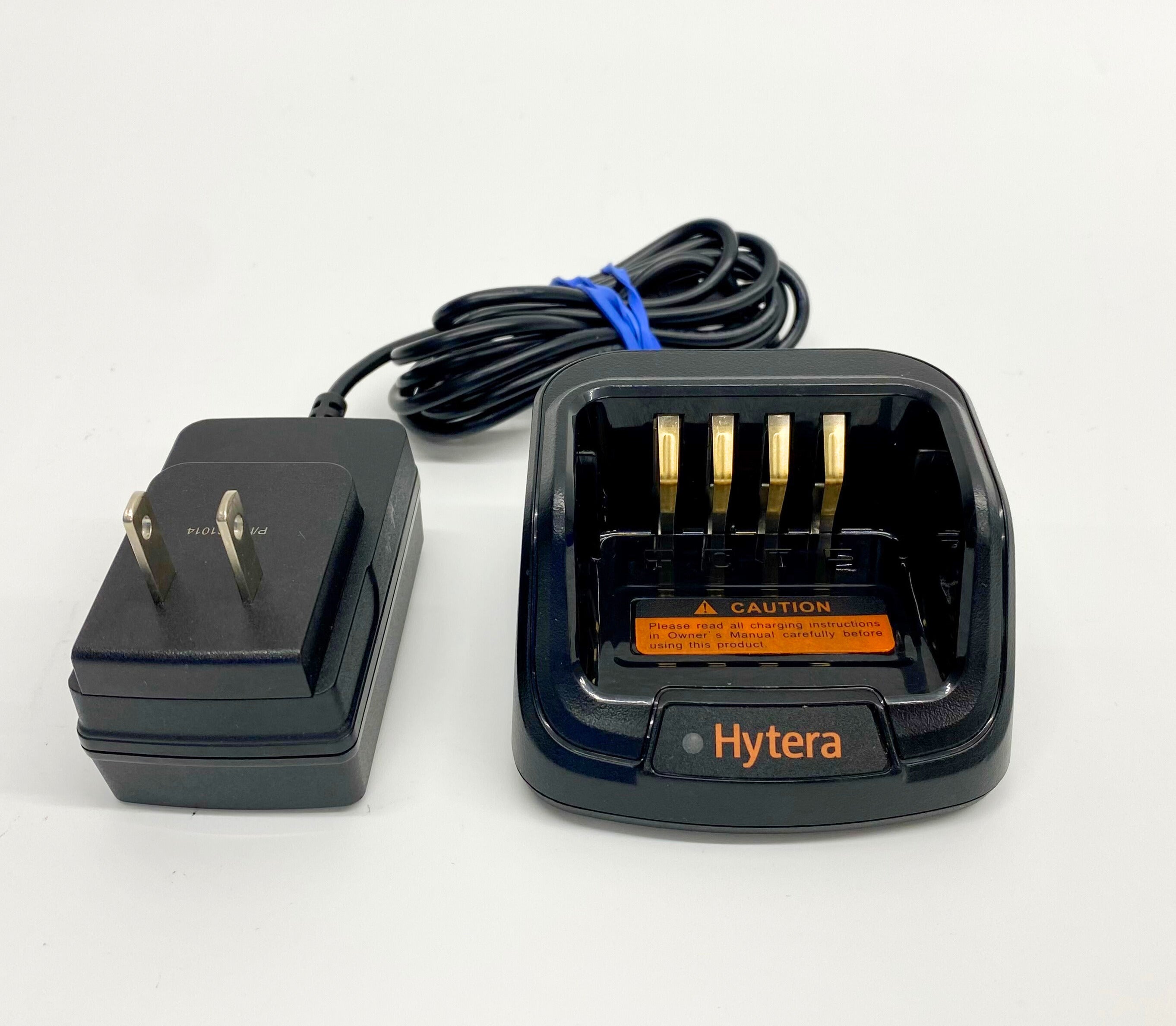 Hytera CH10L27 Battery Charger with Power Supply - Fast Charging for Hytera Two-Way Radios - Perfect for Security, Construction, and Emergency Communication