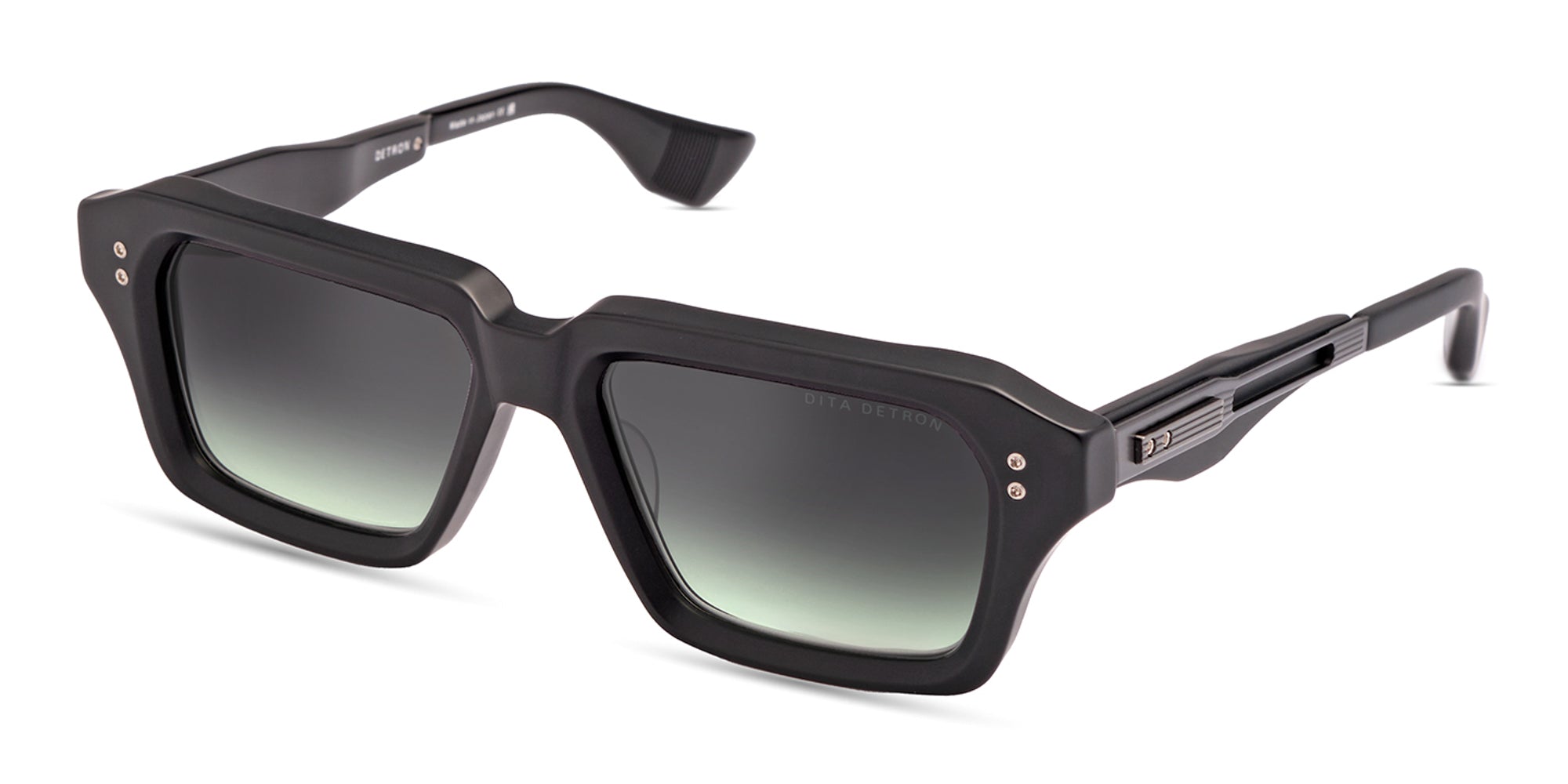 Matte Black-Black Iron/Grey to Green Gradient