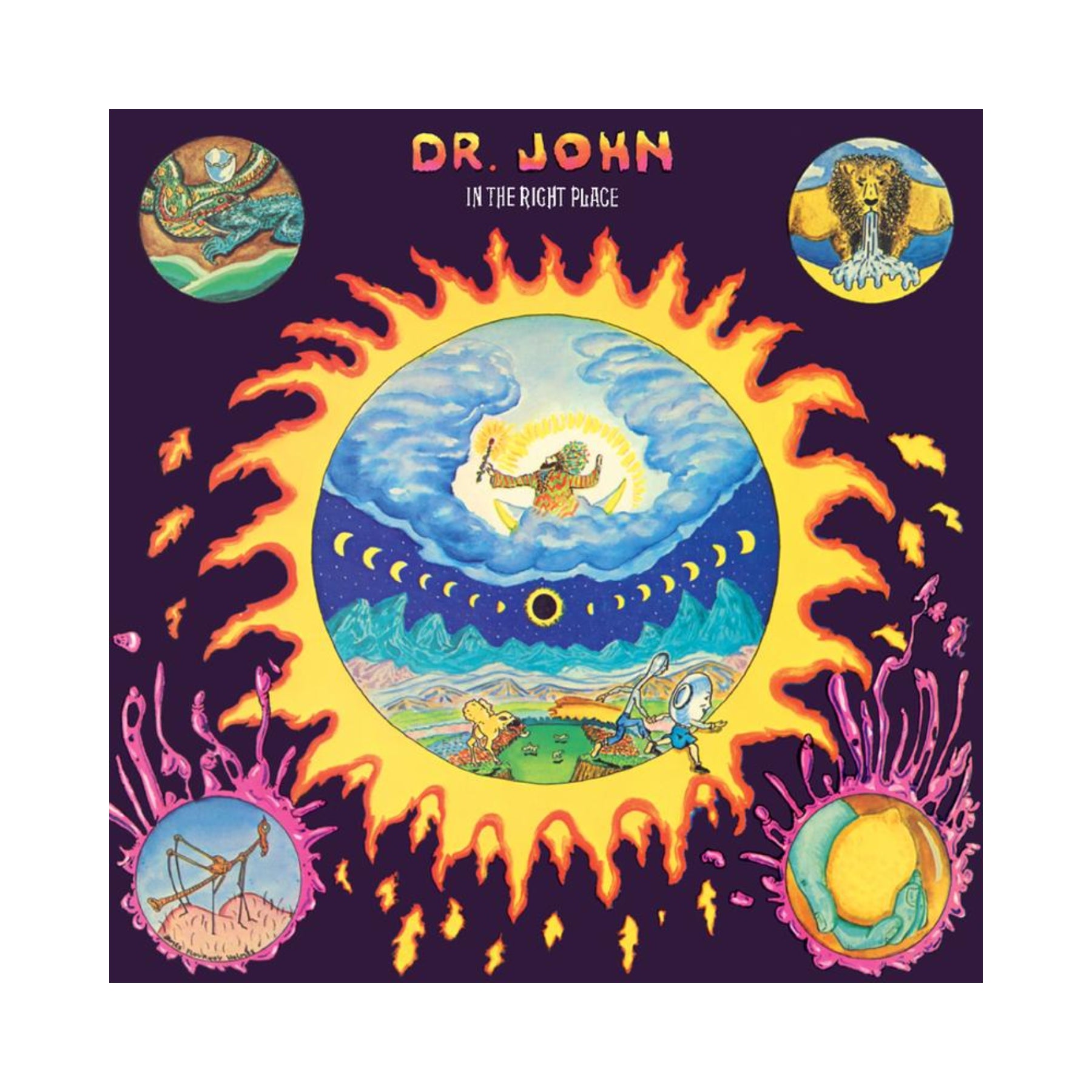 Dr. John - In The Right Place (45RPM 2LP Vinyl Record) | Classic New Orleans Funk & Soul Music | Perfect for Vinyl Collectors and Music Enthusiasts