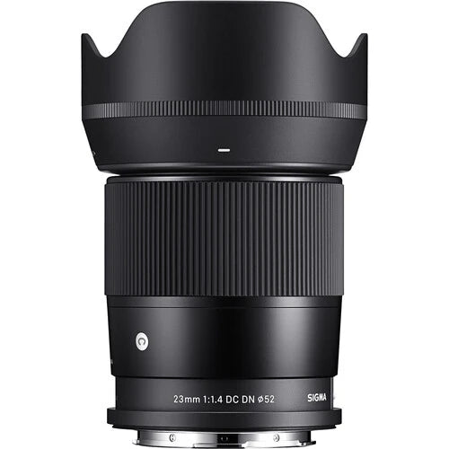 Sigma 23mm F1.4 DC DN Contemporary Lens for Sony E Mount & Micro Four Thirds - Perfect for Portrait, Street & Low Light Photography
