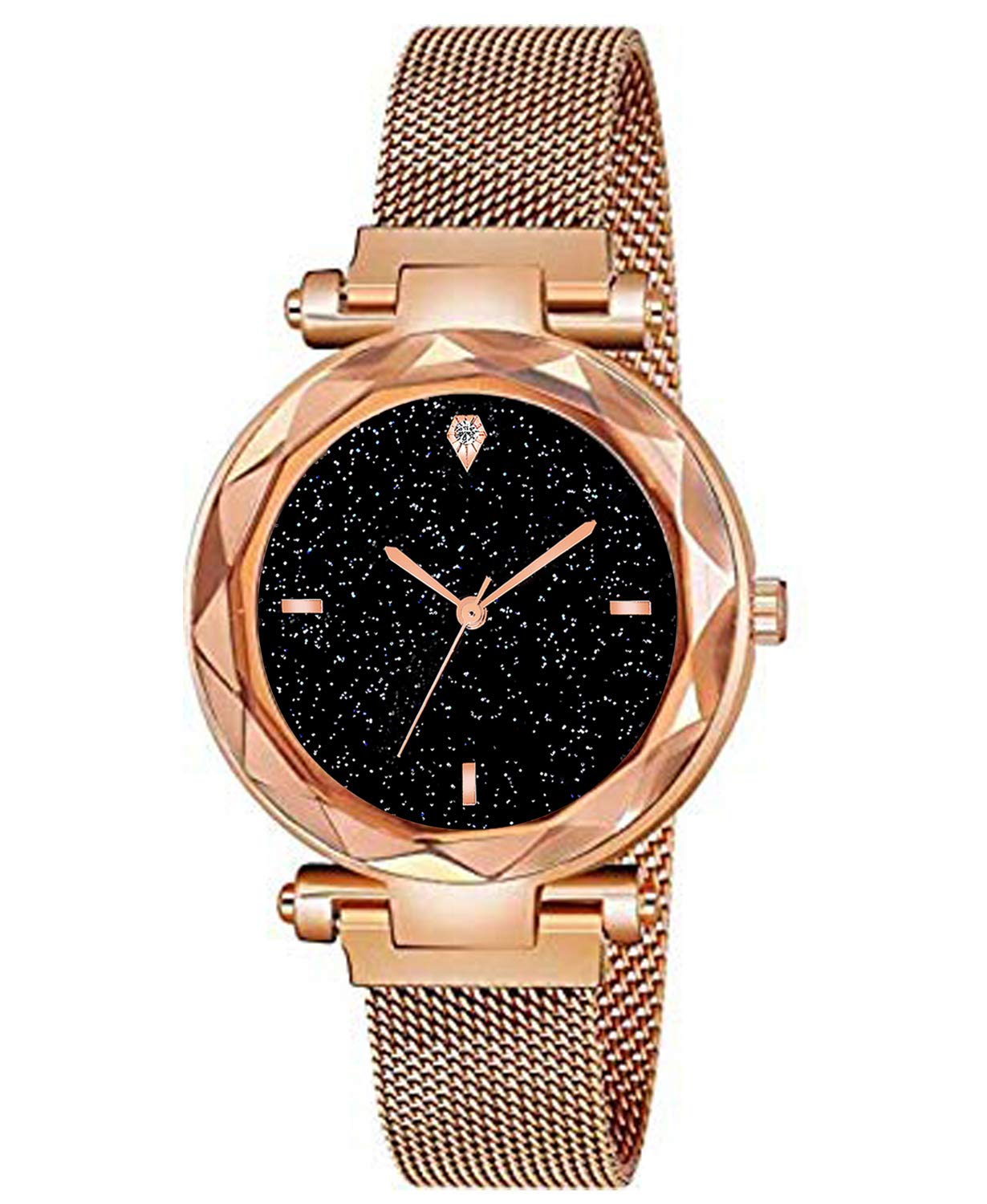 Casera Magnetic Strap Analog Watch for Women - Elegant & Stylish Timepiece for Everyday Wear, Office, and Special Occasions