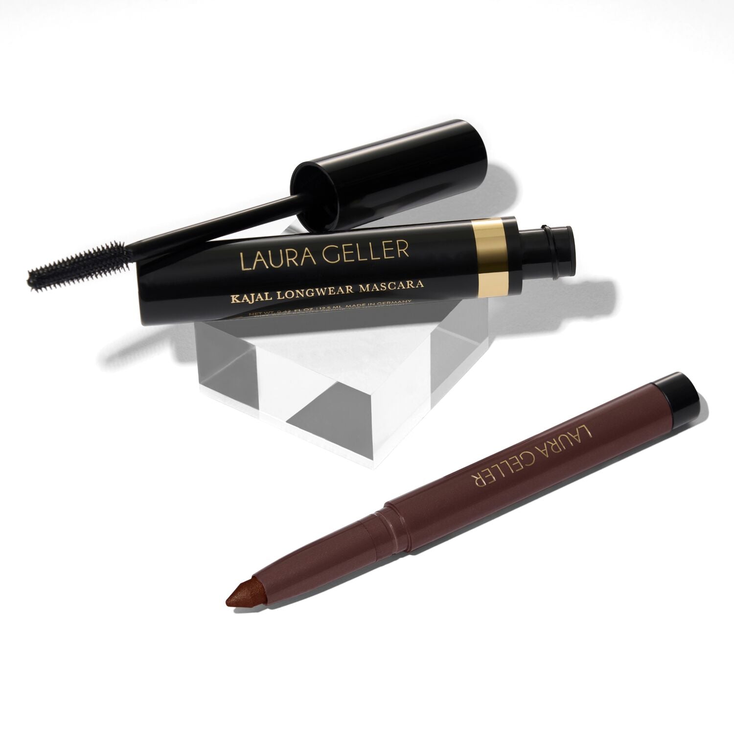 Bold Beauty Kajal Eyeliner Duo - Waterproof & Smudge-Proof Kohl Pencil for Long-Lasting Eye Makeup - Perfect for Everyday Wear, Parties & Special Occasions