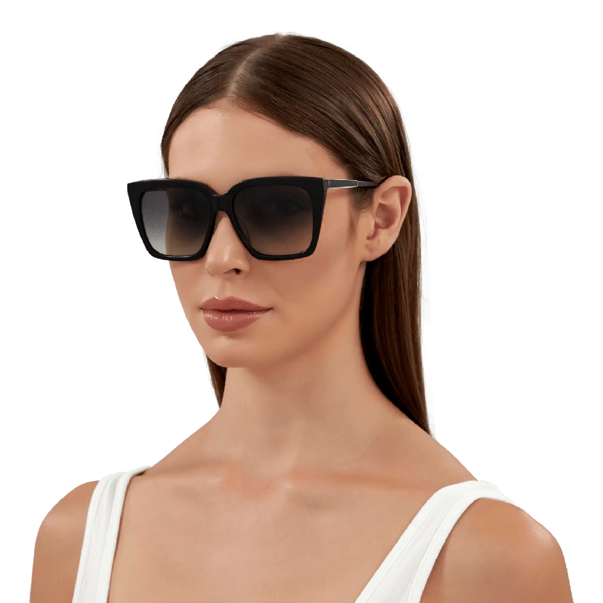 Saint Laurent SL M100 002 56 Black Gold Aviator Sunglasses for Women & Men - Luxury Fashion Shades for Outdoor, Travel & Summer Style