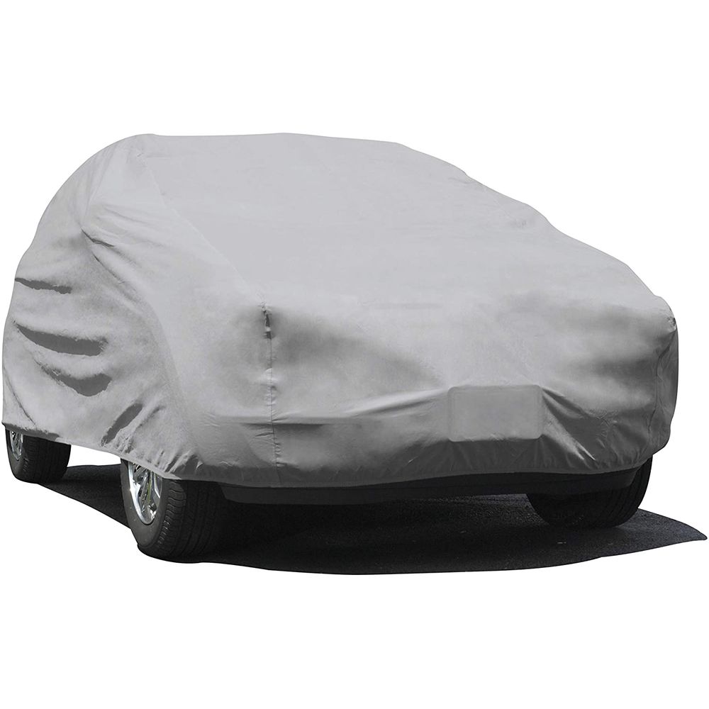 Budge Industries 21437800 3-Layer Waterproof SUV Car Cover - Scratchproof, Dustproof Protection for All Weather (Ideal for Outdoor Parking, Long-Term Storage & Travel)