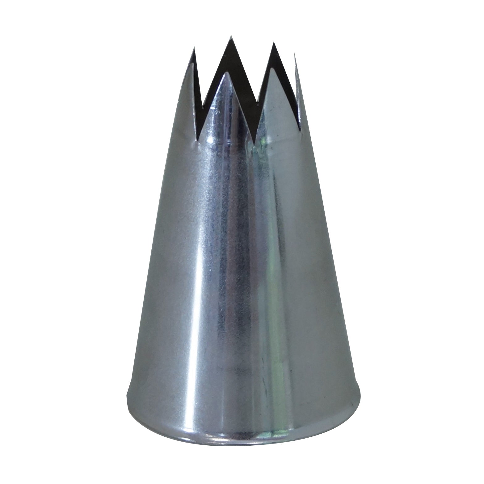 De Buyer 1 Star Nozzle Piping Tip - Premium Stainless Steel Pastry Decorating Tool for Cakes, Cupcakes & Cookies - Professional Baking & Dessert Decorating Essential