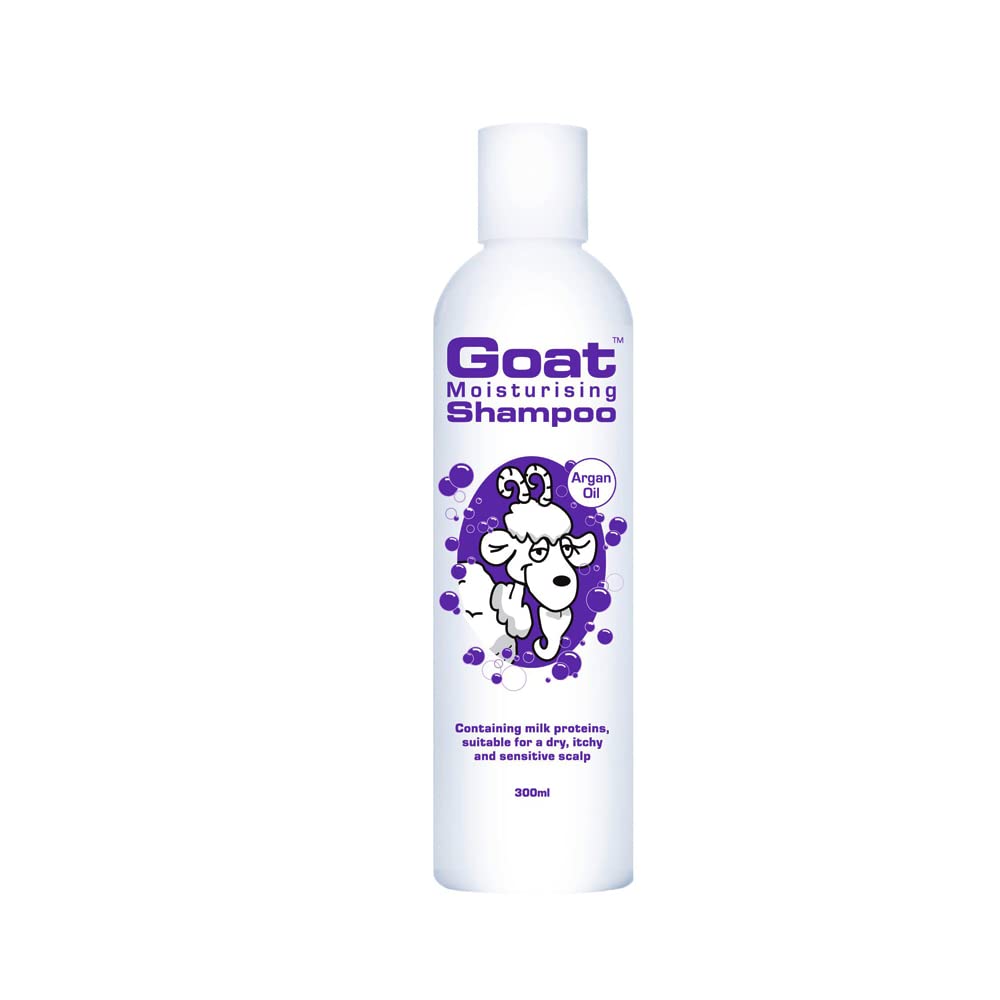 Goat Moisturizing Shampoo with Argan Oil for Dry Skin & Hair - 10.1 oz (Pack of 2) - Hydrating & Nourishing Formula for Goats, Sheep & Livestock - Perfect for Farm Care, Pet Grooming & Show Preparation