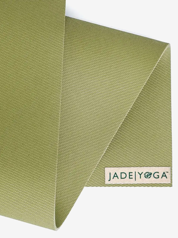Premium Jade Yoga Harmony Mat 188cm - Eco-Friendly Natural Rubber Yoga Mat for Home & Studio Practice - Ideal for Hot Yoga, Pilates & Meditation