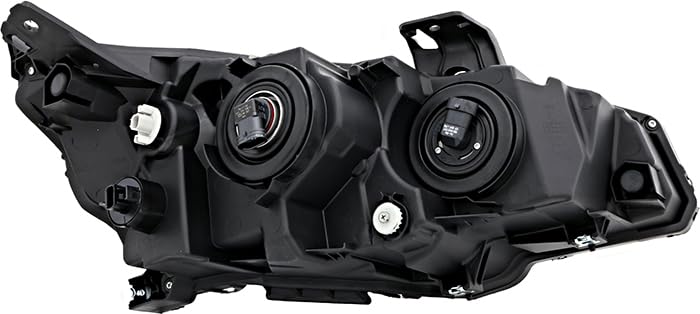 2016-2018 Honda Civic Headlight Assembly Replacement - Halogen Headlamp Set for Driver & Passenger Side | Perfect for Night Driving, Foggy Conditions & Vehicle Restoration