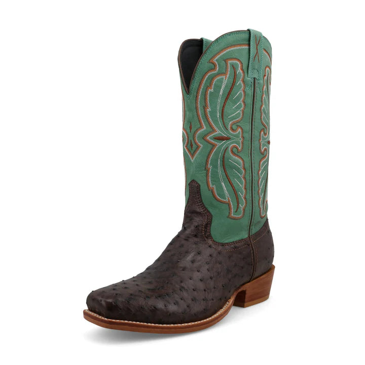 Men's 13 Reserve Boot - Premium Tobacco & Jade Leather Work Boots for Outdoor, Hiking & Casual Wear