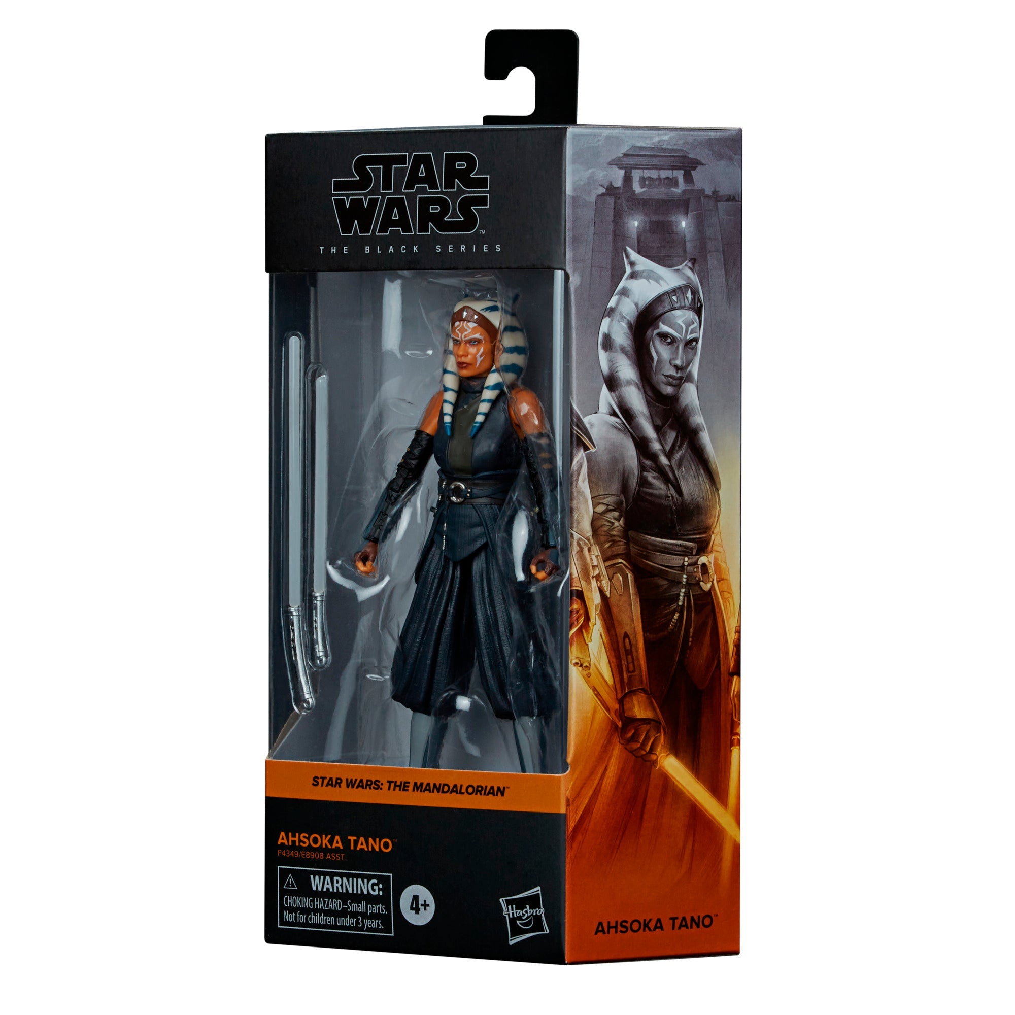 Star Wars The Black Series Ahsoka Tano (The Mandalorian) 6-Inch Action Figure - Collectible Toy for Fans, Gift for Star Wars Enthusiasts - Perfect for Display, Cosplay and Role Play Scenes