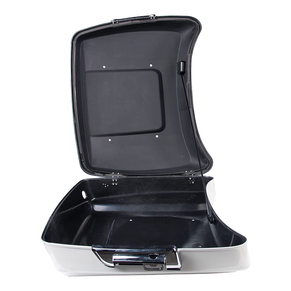 **Advanblack Retractable Cable for Harley Tour Pack Lid - US Stock, Fits 2014+ King/Chopped/Razor Touring Luggage - Secure & Convenient Travel Accessory for Motorcycle Riders**    *(Use Case: Perfect for Harley-Davidson riders looking for a secure and easy-to-use retractable tether to keep their tour pack lid safe during long rides or travel adventures.)*