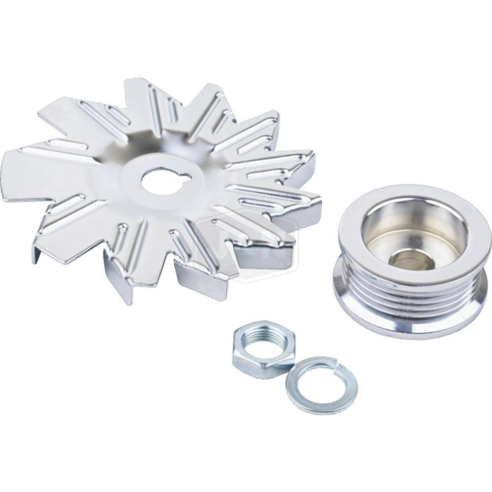 TUF-7600C-JN Replacement Performance Pulley & Fan Kit - Compatible with Tuff Stuff - High Efficiency Cooling System for Automotive & Industrial Applications